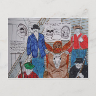 大足人間を殺した1910年、 ポストカード