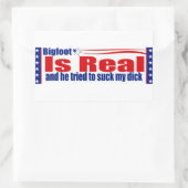 大足実在だと彼は私のペニス吸を試みた 長方形シール (バッグ)