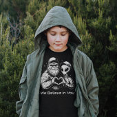 大足・エイリアン前向き肯定おもしろい Tシャツ