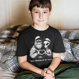 大足・エイリアン前向き肯定おもしろい Tシャツ