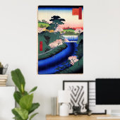 大路の音無川に堰を設け「The Gr」として知られる ポスター (ホームオフィス)