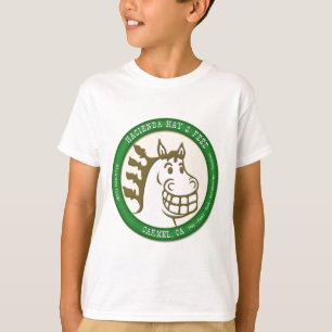 大農場の干し草及び供給のロゴ Tシャツ