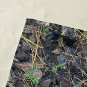 大迷彩柄タオル、狩り迷彩 ビーチタオル (インサイチュ)