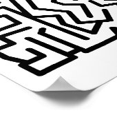 大迷路 ポスター (角)