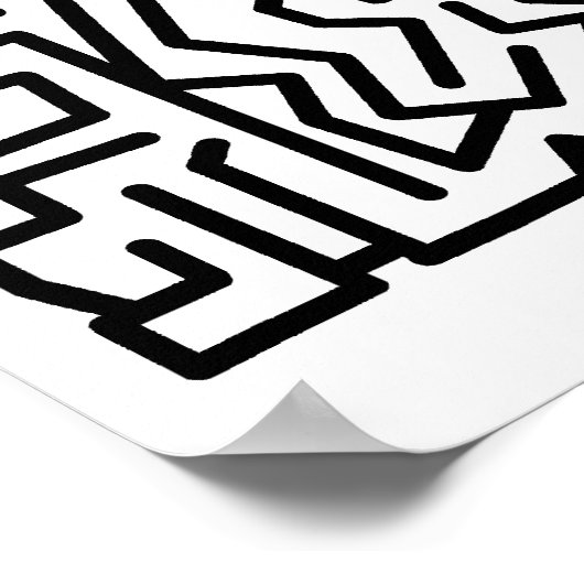 大迷路 ポスター (角)