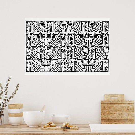 大迷路 ポスター (キッチン)