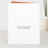 大退職おめでとう，ジャンボ，佐久太郎 カード (裏面)