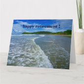 大退職した波 カード (正面)