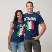 大連シャムロイタリアンック国旗イタリアプライドアイルランド Tシャツ (ユニセックス)