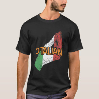 大連ユおもしろいーマイタリアンイタリアSt patricks day Tシャツ