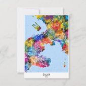 大連中国シティマップ サンキューカード (正面)