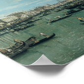 大運河の入口 ポスター (角)