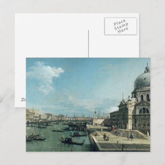 大運河の入口 ポストカード (正面/裏面)