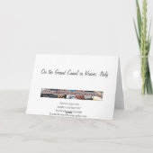 大運河 カード (裏面)