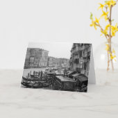 大運河 カード (黄色い花)