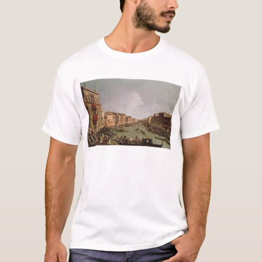 大運河、c.1735のレガッタ tシャツ (正面)