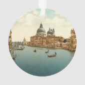 大運河I、ベニス、イタリア オーナメント (裏面)