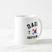 大邱 韓国 コーヒーマグカップ (正面右)