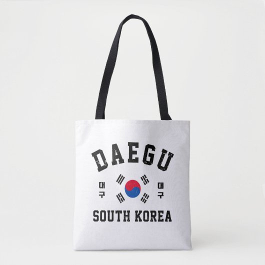 大邱 韓国 トートバッグ (正面)