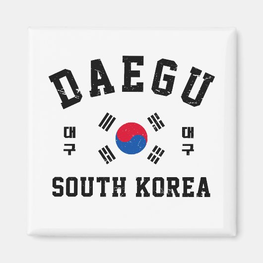 大邱 韓国 マグネット (正面)