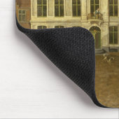 大邸宅の前に立っている若い貴族(Alを見て下さい マウスパッド (コーナー)