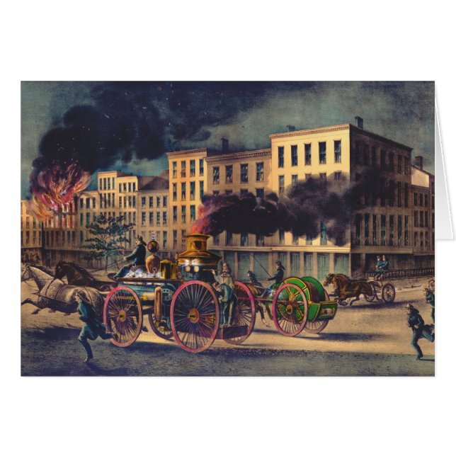 大都会の消火システム1866年 (正面横)