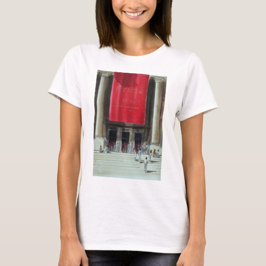 大都会博物館ニューヨークへの入口 Tシャツ (正面)