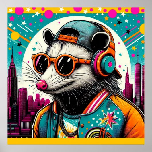 大都市のオポッサム–3 ポスター (正面)