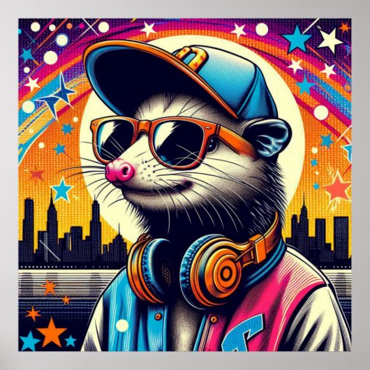 大都市のオポッサム–7 ポスター (正面)