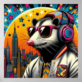 大都市のオポッサム–8 ポスター