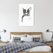 大都市の生活 キャンバスプリント (インサイチュ (寝室))