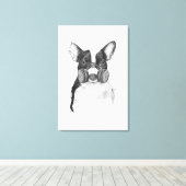 大都市の生活 キャンバスプリント (インサイチュ (ウッドフロア))