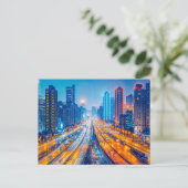 大都市スカイラインを抜ける道路 シーズンポストカード (スタンド正面)