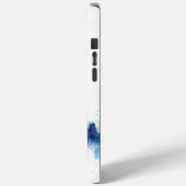 大都市建築パノラマ（青） Case-Mate iPhoneケース (裏面 / 左)