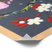 大野幕府さくらんぼブルーバードシンハガ ポスター (角)