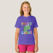 大野3年生先生学生学校 Tシャツ (正面フル)