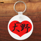 大野 キーホルダー (正面)