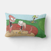 大野！ゴルフ枕。 ランバークッション (裏面)