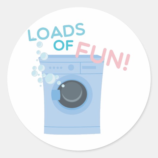 大量のおもしろい ラウンドシール (正面)