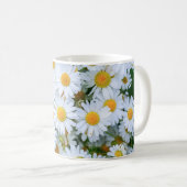 大量のデイジー コーヒーマグカップ (正面右)