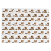 大量のヴィンテージ ラージペーパーバッグ (裏面)