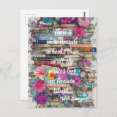 大量の帳簿 ポストカード (正面/裏面)