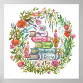 大量の本 ポスター (正面)