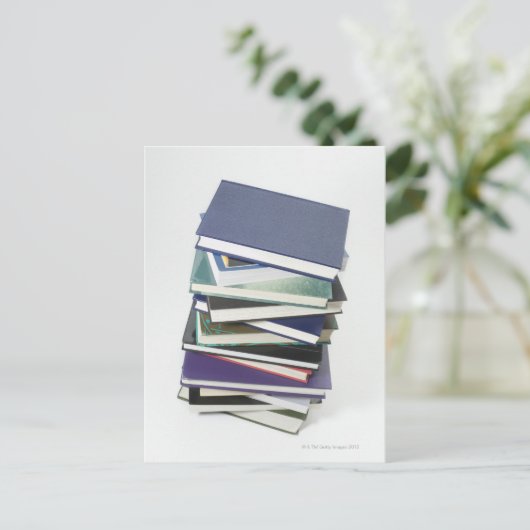 大量の本 ポストカード (スタンド正面)