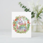 大量の本 ポストカード (スタンド正面)