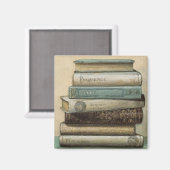 大量の本 マグネット (正面/裏面)