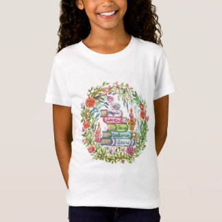 大量の本 Tシャツ