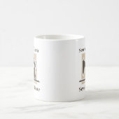 大量の生地 コーヒーマグカップ (中央)