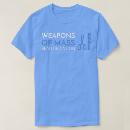 大量の美化兵器 Tシャツ (デザイン正面)