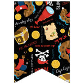 大量の財宝パーティーの束ね旗 バンティングフラッグ (第2の旗)